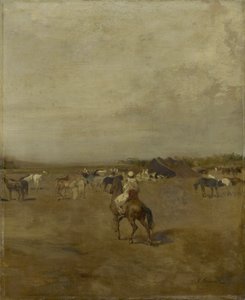 Accampamento arabo da Eugène Fromentin