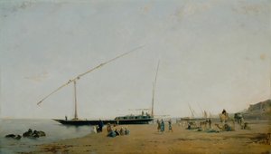 Sul Nilo, Vicino a Philae da Eugène Fromentin