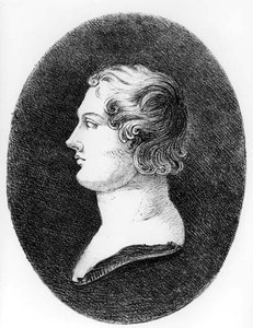 Ritratto di George Gordon, 6° Barone Byron di Rochdale (1788-1824) da un busto di Lorenzo Bartolini (1777-1850)