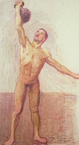 Sollevatore di pesi, 1912 da Eugène Jansson