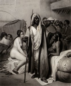 Il mercante di schiavi, c.1835 da Eugène Jazet