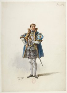 Btv1b84558104 01 - Saint-Saëns - Enrico VIII - Modelli di costumi - Lacoste - 1. Il Duca di Norfolk da Eugene Lacoste