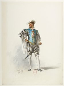 Btv1b84558104 16 - Saint-Saëns - Enrico VIII - Maquettes de costumes - Lacoste - 16° Costume