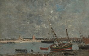 Tedesco: Camaret. Il porto Camaret: il porto da Eugene Louis Boudin