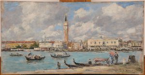 Venezia. San Giorgio da Eugene Louis Boudin