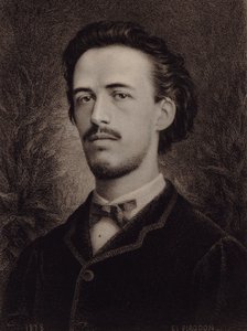 Ritratto del compositore Benjamin Godard da Eugène Louis Pirodon