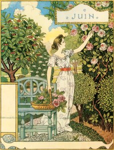 Giugno, 1896 da Eugene Grasset