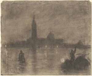 Sera, San Giorgio Maggiore, Venezia da Eugène Vail