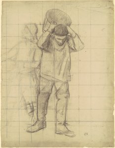 Studio per "Pescatori del Mare del Nord" da Eugène Vail