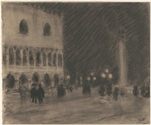La Piazzetta, Venezia da Eugène Vail