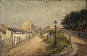 Rue du Pot-au-Lait nel 1894 da Eugène de Ménorval