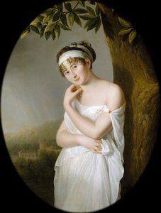 Ritratto di Madame Récamier, nata Julie Bernard 1777-1849 da Eulalie Morin
