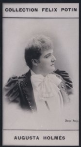 Augusta Holmes (1850-1902) (foto in b/n) da European Photographer