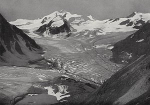Braunschweiger Hutte, contro la Wildspitze, Pitztal (foto in bianco e nero) da European Photographer