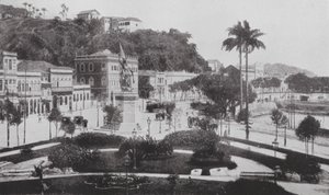 Brasile: Praca Cabral, Rio (foto b/n) da European Photographer