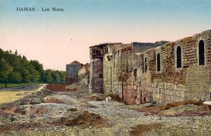 Damasco, Siria, mura