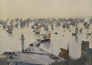 Partenza delle barche da pesca di Cancale (foto a colori) da European Photographer
