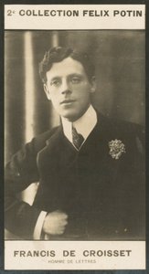 Francis De Croisset, Uomo di lettere da European Photographer