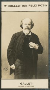 Louis Gallet, Uomo di Lettere