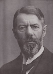 Max Weber, storico ed economista tedesco (foto in b/n) da European Photographer
