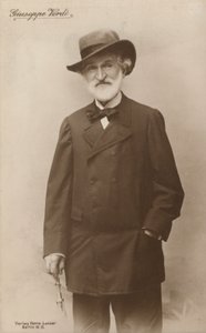 Ritratto di Giuseppe Verdi, compositore operistico da European Photographer