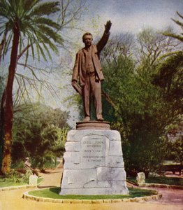 Statua di Rodi, Giardini Botanici, Città del Capo