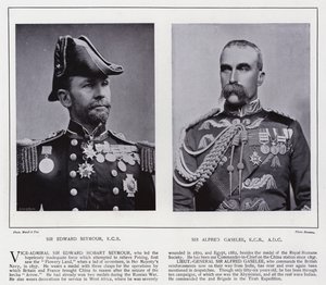 Sir Edward Seymour, Sir Alfred Gaselee da European Photographer