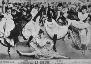 Il Quadrille, Moulin Rouge (foto in bianco e nero)