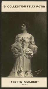 Yvette Guilbert, Artista da European Photographer