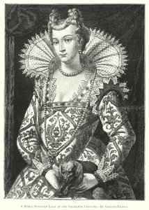Una Nobile Donna Veneziana del XVI Secolo