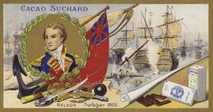 Ammiraglio Lord Nelson e la Battaglia di Trafalgar, 1805