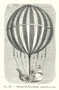 Aerostato di Testu-Brissy, costruito nel 1785 da European School
