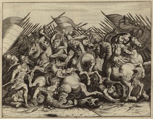 Alessandro combatte Demetrio e Gionata combatte Apollonio da European School