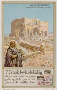 Rovine romane antiche a Lambaesa