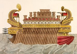 Antica nave da guerra da European School