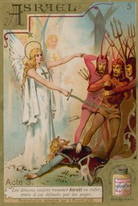 Asrael: Asrael è difeso dagli angeli