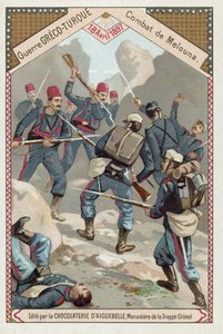 Battaglia di Melouna, Guerra Greco-Turca, 18 aprile 1897