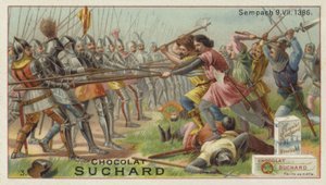 Battaglia di Sempach, Svizzera, 9 luglio 1386