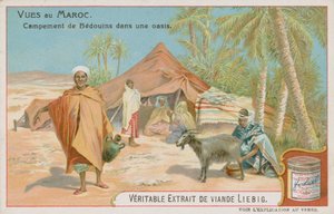 Campo beduino a un