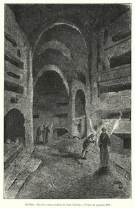 Catacombe di San Callisto, Roma, Italia da European School