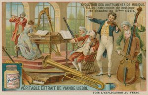 Strumenti di musica da camera del XVIII secolo da European School