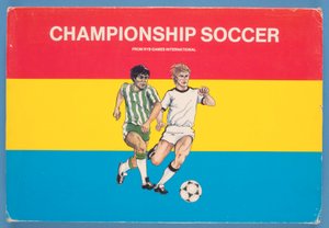 Scatola del gioco del campionato di calcio da European School