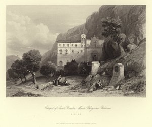 Cappella di Santa Rosalia, Monte Pellegrino, Palermo, Sicilia, Italia da European School