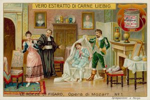 Cherubino, il conte, Susanna e Basilio da European School