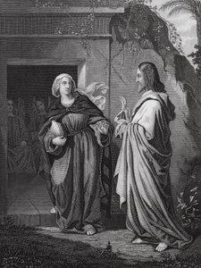 Cristo appare a Maria, Giovanni, cap. 20, versetto 14 da European School