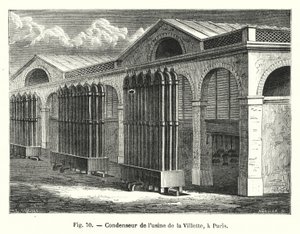 Condensatore della fabbrica di La Villette, a Parigi