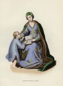 Dama della fine del XV secolo