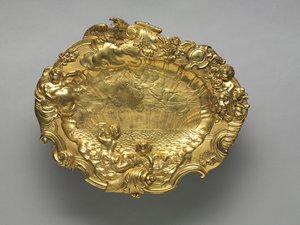 Piatto, Inghilterra o Germania, c.1725-1750 da European School