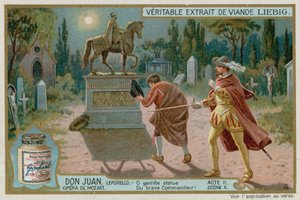 Don Giovanni Invita la Statua del Commendatore a Cena