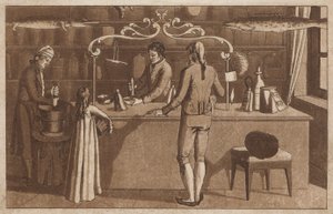 Farmacista (litografia) da European School